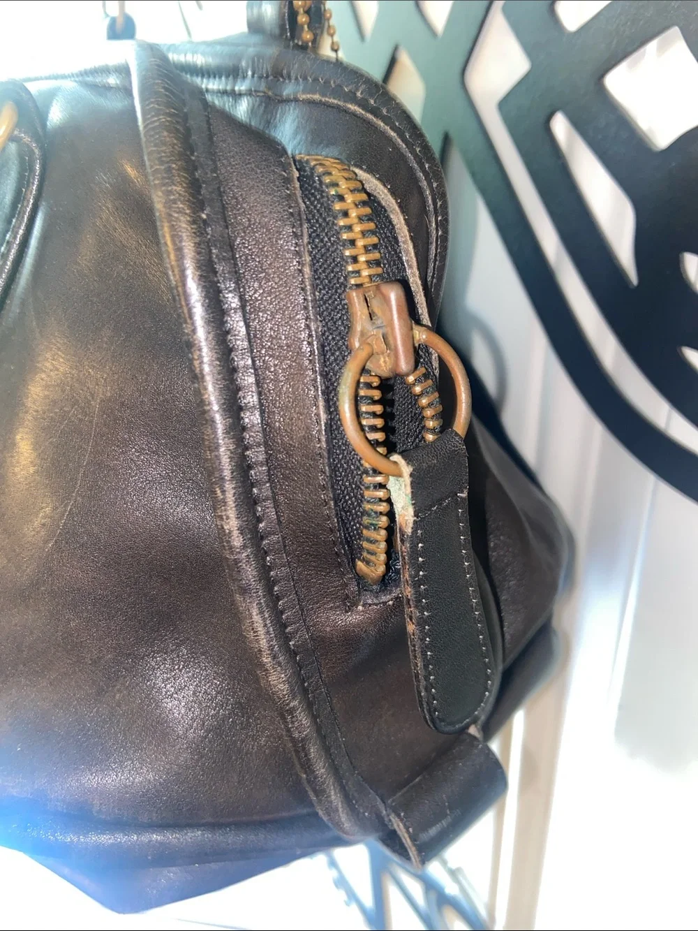 Vintage Coach leather Doctor Bag Style 4055